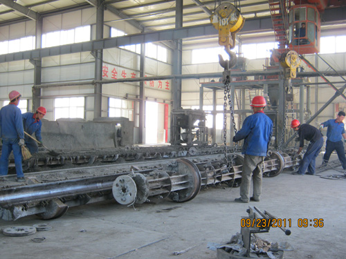 電桿生產(chǎn)過程