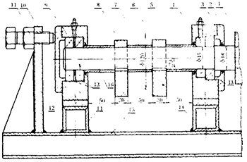 圖2 振動(dòng)裝置簡(jiǎn)圖