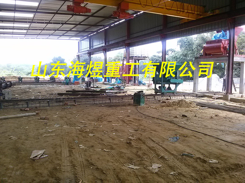 電桿生產(chǎn)廠區(qū)